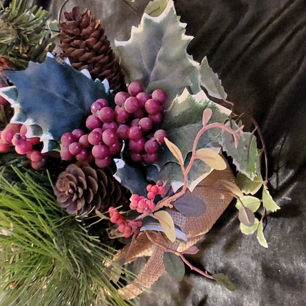 Festive Holiday Floral Arrangement